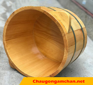 Chậu gỗ ngâm chân