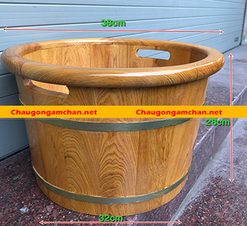 Quy trình sản xuất chậu ngâm chân gỗ Thông