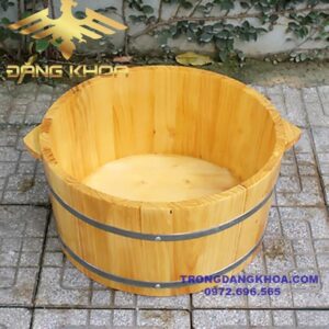 Cách bảo quản chậu ngâm chân bằng gỗ hiệu quả