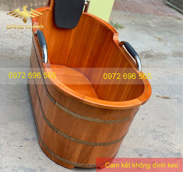 Địa chỉ bán bồn tắm gỗ màu nâu giả cổ giá rẻ và chất lượng