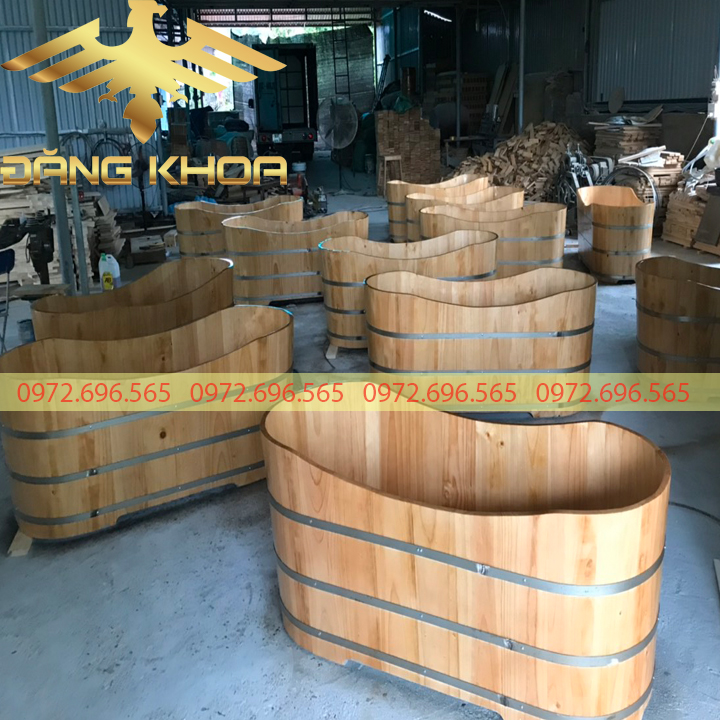 Địa chỉ bán bồn tắm gỗ sồi chất lượng