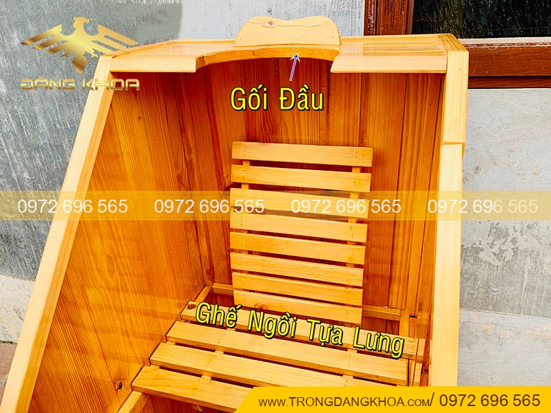 CABIN BUỒNG GỖ XÔNG HƠI